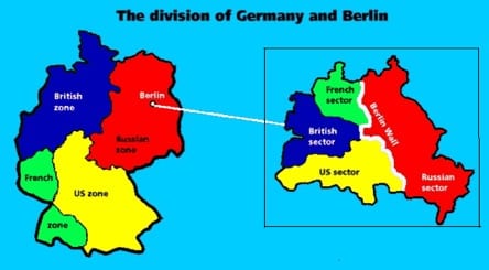 East german west german border
